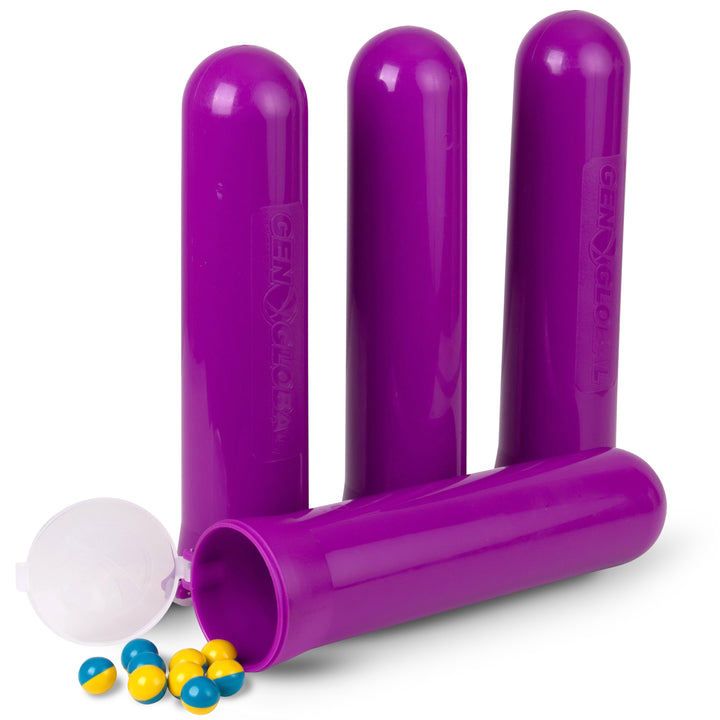 neon purple 140 round paintball pods