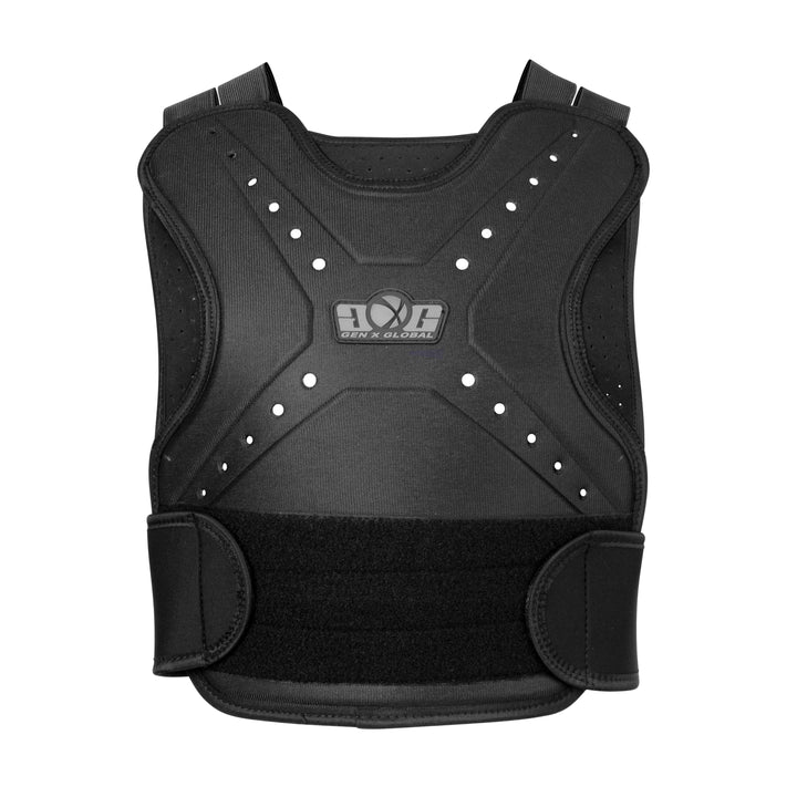 black paintball chest protector