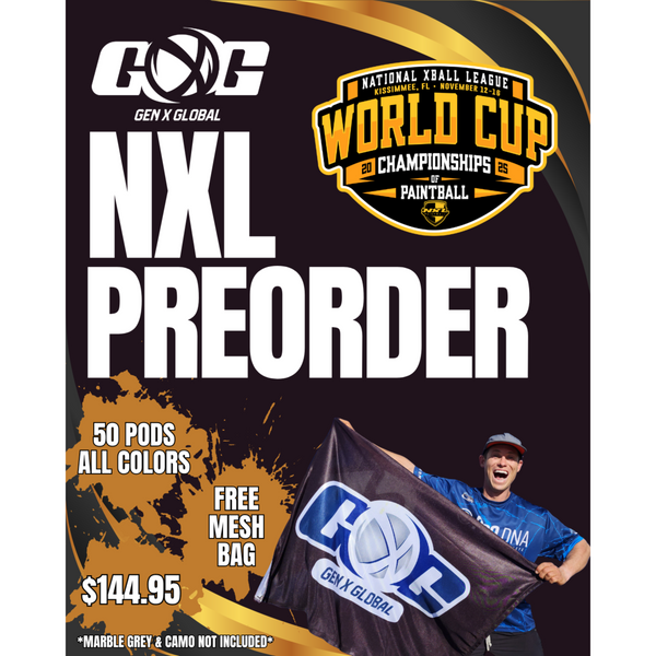 NXL WORLD CUP 50 COUNT CASE PAINTBALL PODS