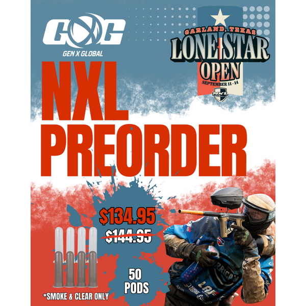 NXL LONE STAR OPEN 50 COUNT CASE PAINTBALL PODS
