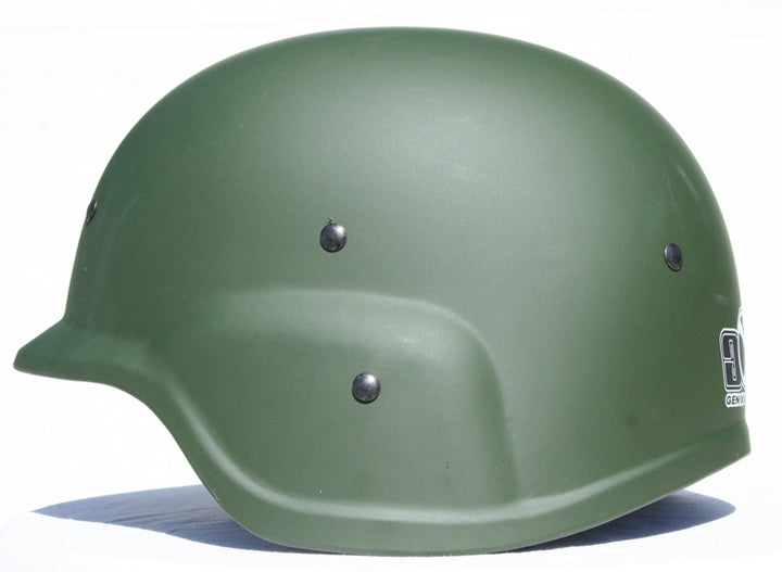 olive green tactical paintball airsoft helmet