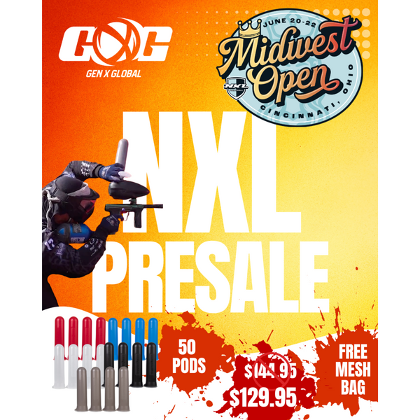 NXL MIDWEST OPEN 50 COUNT CASE PAINTBALL PODS
